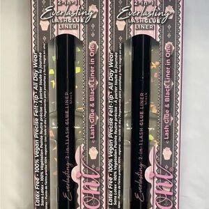Ioni Everlasting Black lash glue liner . 2 in 1. 2 pack